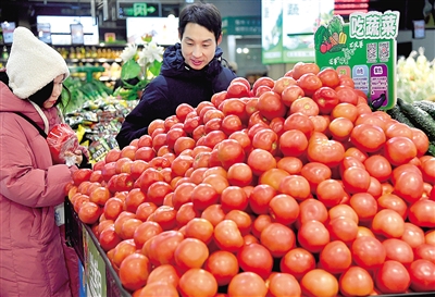 郑州：雨雪天气，蔬菜肉蛋供应充足价格平稳